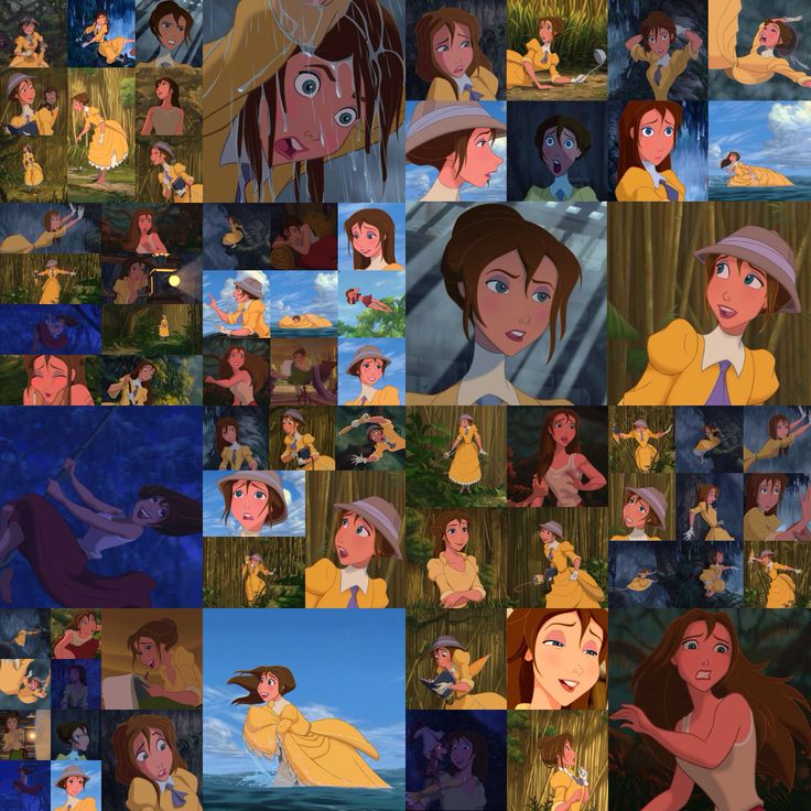 many different pictures of princesses in the same scene from disney's beauty and the beast