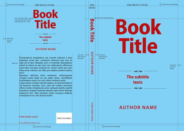 the front and back cover of a book title design for an author's novel