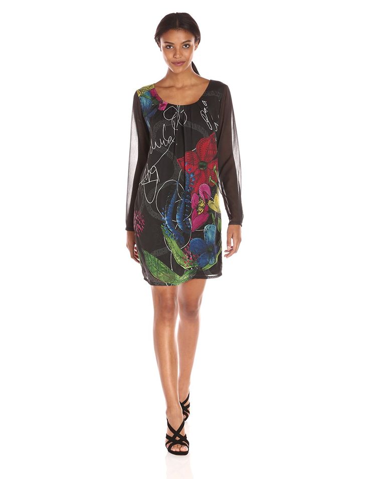 Desigual Women's Dress Despina ** This is an Amazon Affiliate link. Visit the image link more details. Cheap Boutique Clothing, Woman Vest, Clothing Catalog, Golf Outfits Women, Womens Clothing Stores, Golf Outfit, Online Womens Clothing, Women's Dresses, Amazing Women