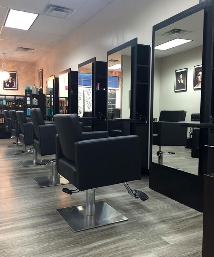 the salon is clean and ready for customers to use