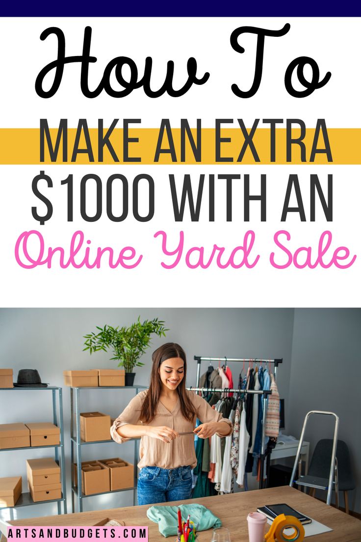 Best Online Yard Sale Tips To Make Extra Money Garage Sale Pricing Guide, Yard Sale Tips, Yard Sale Hacks, Yard Sale Organization, Garage Sale Organization, Online Garage Sale, Online Yard Sale, Garage Sale Tips, Virtual Garage Sale