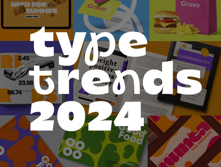 some type of brochure with the words typetrends 2012 - 2014