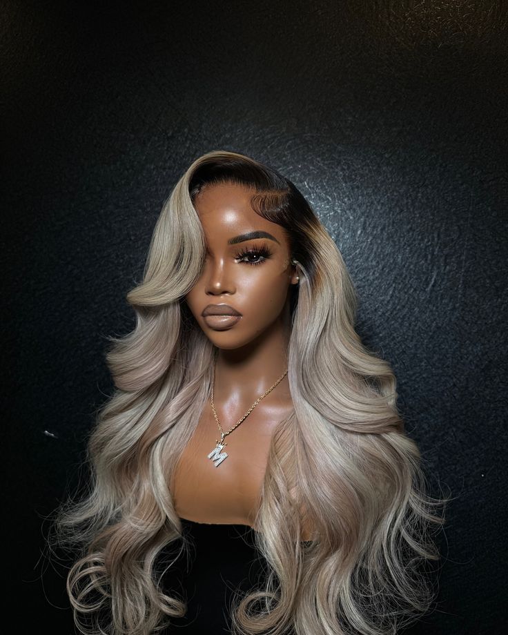 Ready to ship 🩷 ‘Chanel’ is looking for a home 😅😂 This blonde would look so good on you… | Instagram 360 Wigs, Hair 360, Frontal Wig Hairstyles, Birthday Hair, Pretty Hair Color, Blonde Hair Looks, Dope Hairstyles, Hair Ponytail Styles, Business Hairstyles