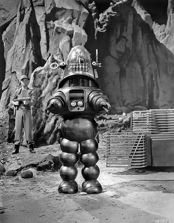 50s science fiction movies | science fiction movie posters 1950's | 1956 ... 'Forbidden Planet' - a ... The Invisible Boy, Planet Movie, Robby The Robot, Classic Sci Fi Movies, Science Fiction Movie Posters, Vintage Robots, Forbidden Planet, Science Fiction Movies, Retro Robot