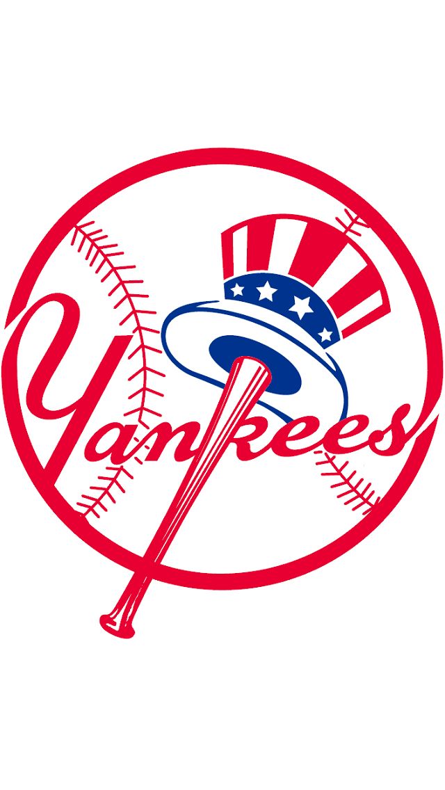 an ebay sticker with the word yankees on it and a baseball bat in the center