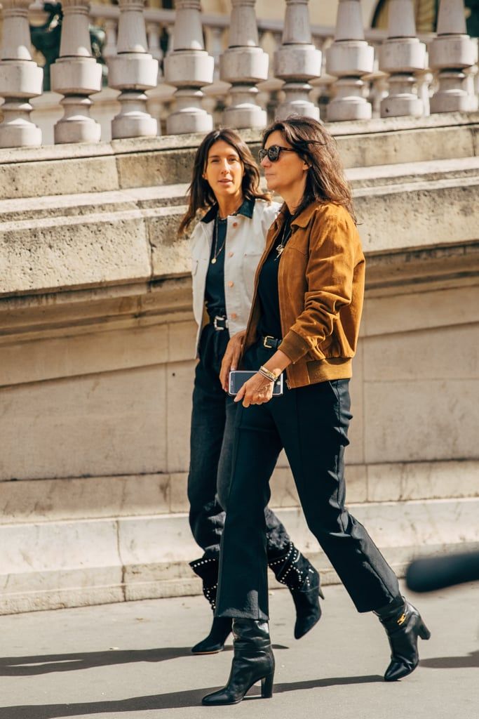 PFW Day 5 Alt Street Style, Emanuel Alt, French Voguettes, Geraldine Saglio, Emmanuelle Alt Style, French Style Icons, Street Style 2022, 2020 Street Style, Chic Clothing Style