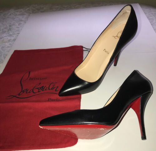 (eBay) Find many great new & used options and get the best deals for Christian Louboutin Batignolles Leather Stiletto Pump 38.5 at the best online prices at eBay! Free shipping for many products! Lou Boutin, Lubitouns Heels, Lou Boutin Heels, Designer High Heels Christian Louboutin, Classic Louboutin Heels, Louboutin Heels Black, Christian Louboutin Red Heels, Christian Loubiton Heels, Lou Boutin Shoes