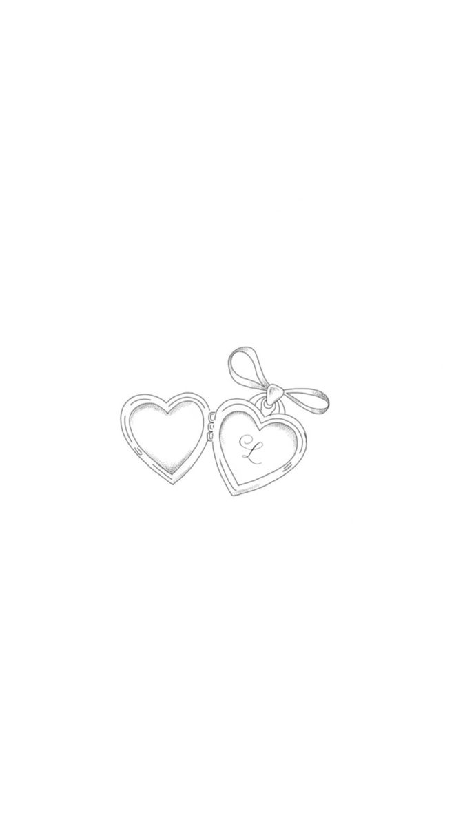 two hearts are attached to each other on a white background with the word love written below them