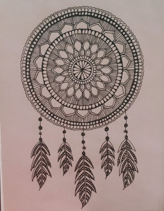 Mandala Art Mandala Art For Journal, Asthetic Drawings Pencil Easy, Very Easy Mandala Art For Beginners, Easy Drawings Mandala Art, Asthetic Doodles Art, Mandala Drawings For Beginners, Easy Asthetic Sketch For Beginners, Beginners Mandala Art, Drawing Ideas Easy Mandala Art