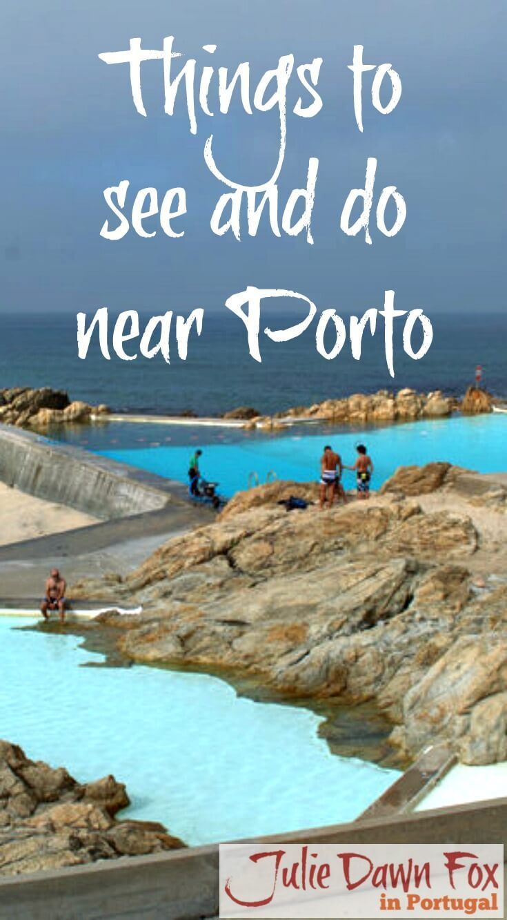 the blue lagoon with text that reads things to see and do near porto