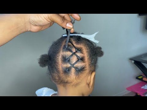 Kids Hairstyles Girls Easy Black Natural, Baby Afro Hairstyles, Kids With Short Hair Hairstyles, Kids Hair Styles Easy Short Hair, Hairstyles For Short Hair Kids Easy, Little Baby Girl Hairstyles For Short Hair, Babies Hairstyles Girl Black, Hairstyles For Black Baby Girl Hair, Toddler Girls Hairstyles Black