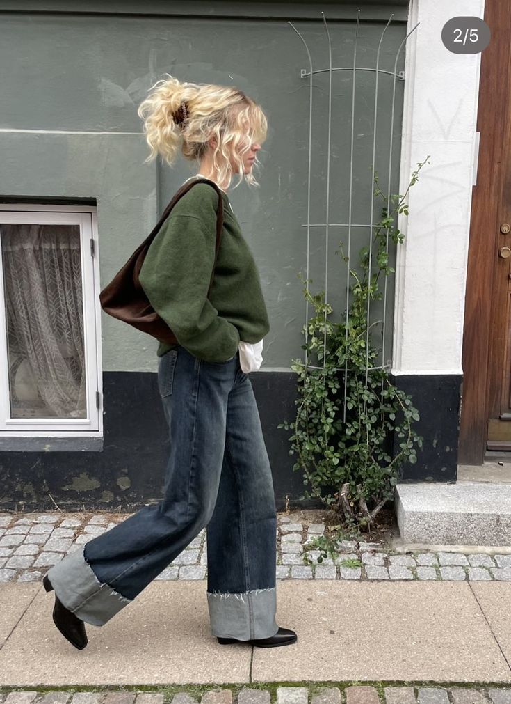 Ballet Flats Outfit, Look Boho Chic, Quoi Porter, Flats Outfit, Autumn Fits, Paris Mode, Looks Street Style, Fall Fits, Mode Inspo