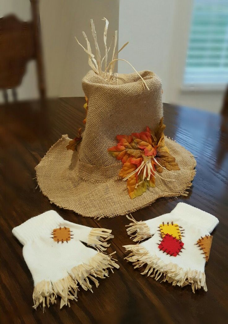 an image of a hat and other items on a table with the caption's name below it