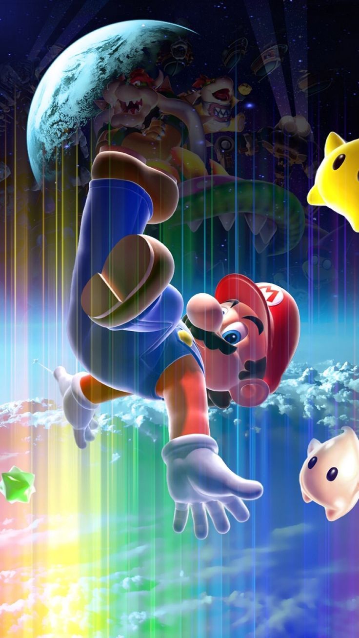 Mario Star Wallpaper Explore more Animated, Hero, Invincible, Mario ...