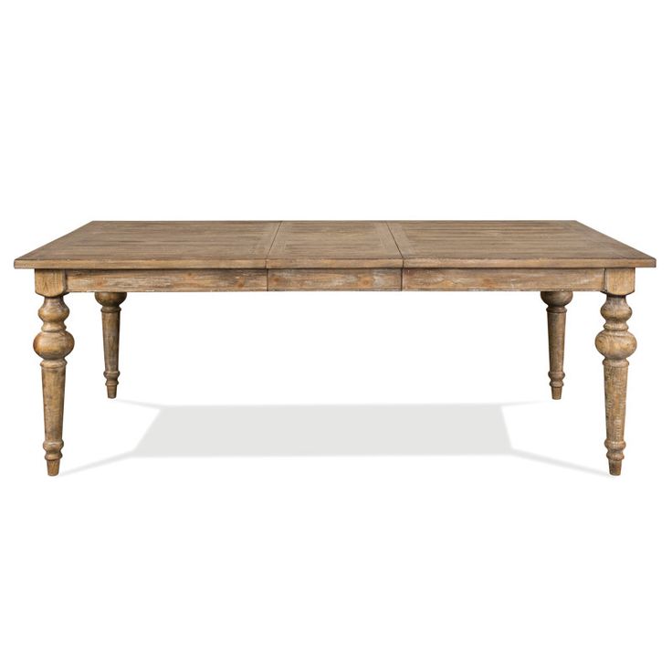 an old wooden table with two legs and one leg missing the top, on a white background