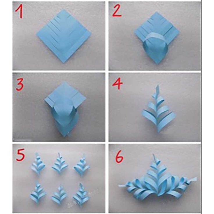 how to make an origami snowflake out of paper step by step