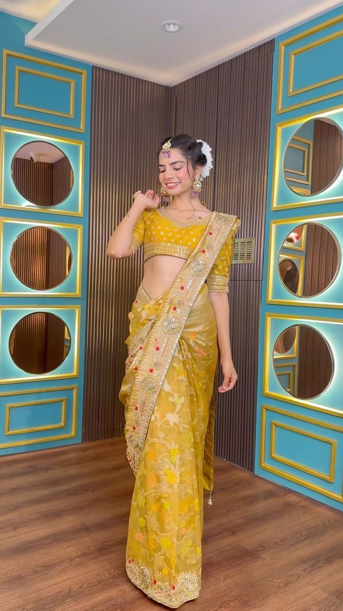 Harsha Siroe | Content Creator on Reels | hansikaapareek · sajna Tie Saree, Pleats Techniques, Simple Saree Designs, Saree Wearing Styles, Saree Wearing, Saree Draping Styles, Lehenga Designs Simple, Saree Draping, Fashionable Saree Blouse Designs