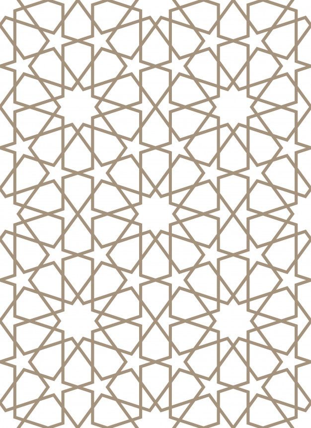 a white and brown geometric pattern