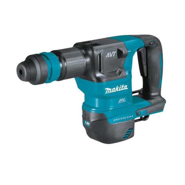 the makita drill is on display