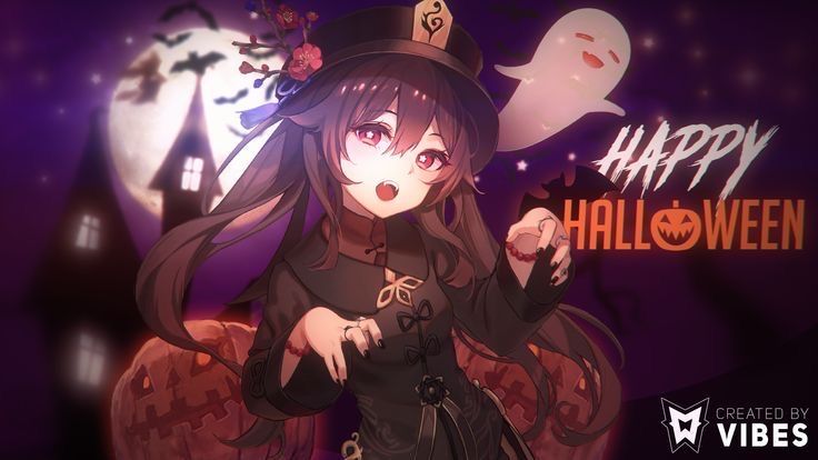 a girl dressed up as a witch holding a pumpkin in front of a full moon