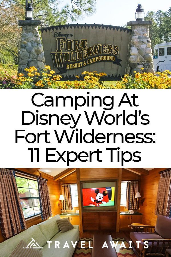 the inside of a camper at disney world's fort wilderness, it expert tips