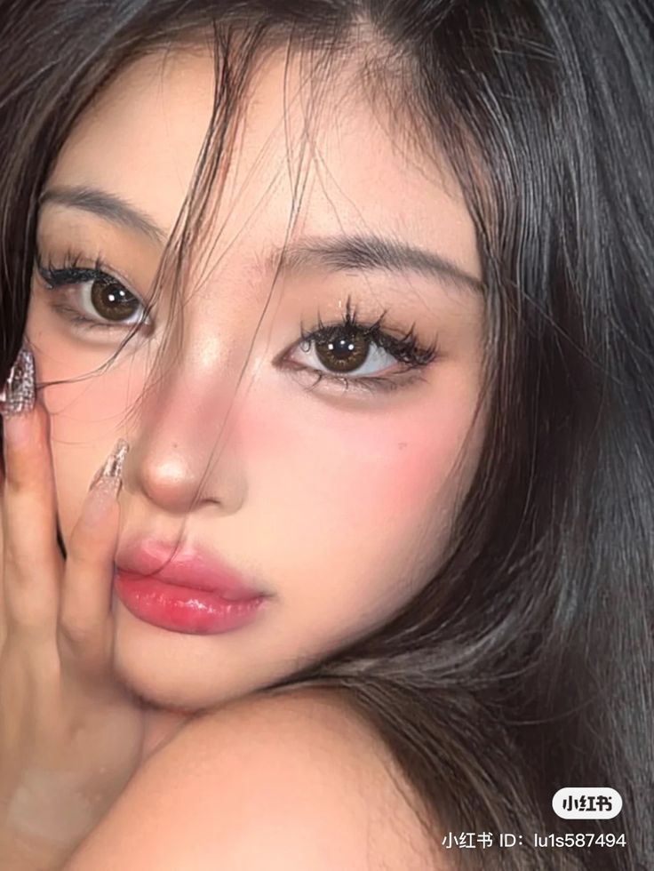 Makeup Ala Korea, Makeup Asia, No Make Up Make Up Look, Makeup Ulzzang, Asian Makeup Looks, Soft Makeup Looks, Doll Eye Makeup, Ulzzang Makeup, Ethereal Makeup