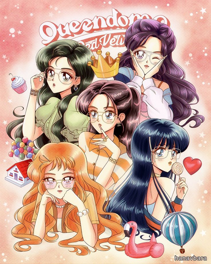 🌸 on Twitter: "queendom👑 #RedVelvet… " Pop Fanart, 90 Style, Kpop Anime, 90 Anime, Arte Van Gogh, Pop Posters, Kpop Posters, Freelance Work, 90s Anime