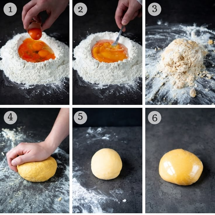 the process for making bread is shown here