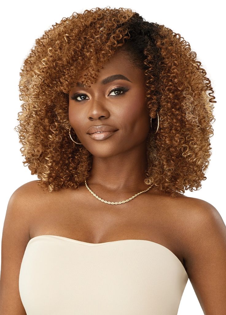 Our most all-inclusive wig portfolio, Quick Weave is our collection of premium synthetic half wigs you can self-style in less than 60 seconds. Available in every style, length, and color option imaginable, Quick Weave offers instant transformation to satisfy every whim. Synthetic Wig Hairstyles, Vivica Fox, Half Wig, Quick Weave Hairstyles, Quick Weave, Professional Stylist, Hair Shine, Black Hairstyles, Half Wigs