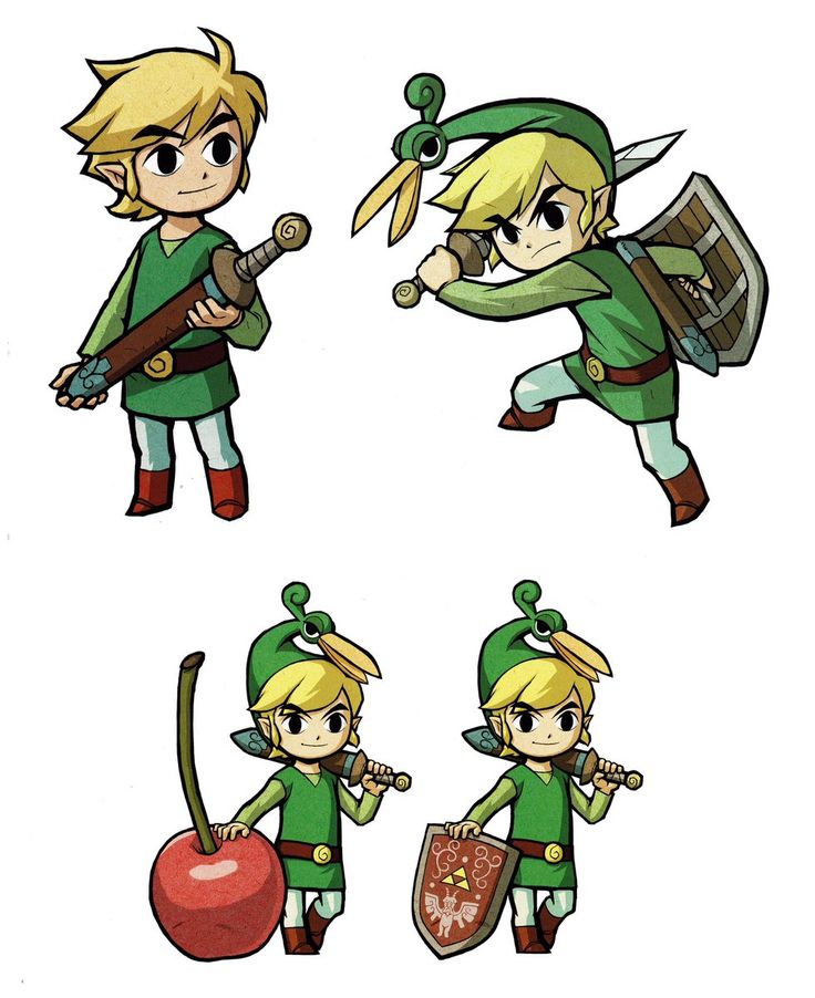 the legend of zelda and link from the legend of zelda