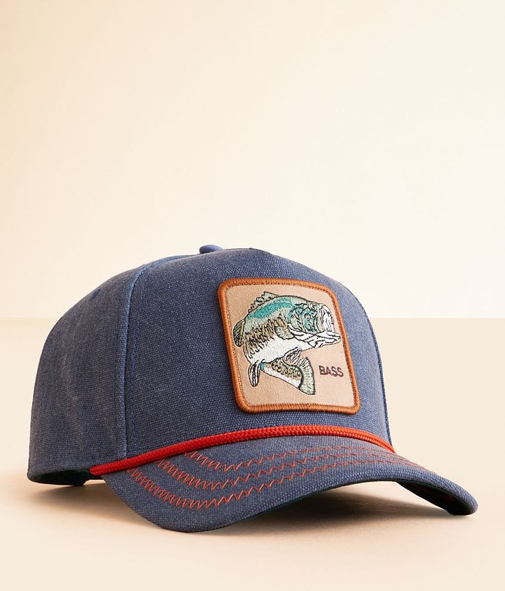 Goorin Bros. Big Duck Trucker Hat - Blue , Men's Denim Embroidered patch denim snapback hat Interior terry cloth band One size fits most. 80% Cotton 20% Polyester. Hand wash cold. Do not bleach. Do not tumble dry. Do not iron. Do not dry clean. Apparel & Accessories > Clothing Accessories > Hats Cool Gifts For Your Boyfriend, Blue Cotton Trucker Snapback Hat, Cotton Baseball Season Hats With Logo Patch, Cotton Hats With Logo Patch For Baseball Season, Adjustable Blue Baseball Cap With Logo Patch, Navy Cotton Hat With Logo Patch, Adjustable Trucker Snapback Hat In Cotton, Adjustable Cotton Trucker Snapback Hat, Blue Hat With Logo Patch And Curved Brim