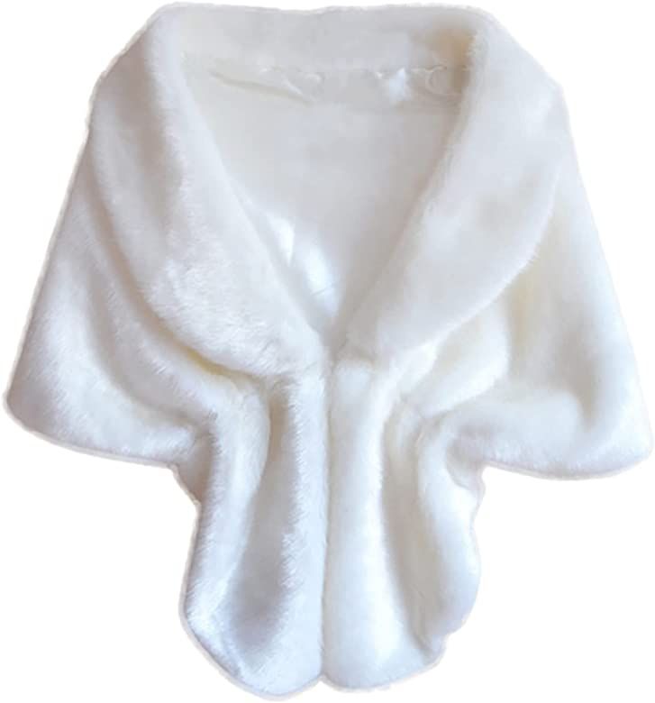 Women's Faux Fur Wrap Shawl Stole Ladies Bridal Long Shrug Cape Collar Scarf Wraps and Shawls for Wedding Party Dress Winter Soft Warm Cardigans White : Amazon.co.uk: Fashion Faux Fur Cape, Faux Fur Shawl, Faux Fur Stole, White Shawl, Faux Fur Wrap, Long Shawl, Fur Wrap, Bridal Wrap, Fur Shawl