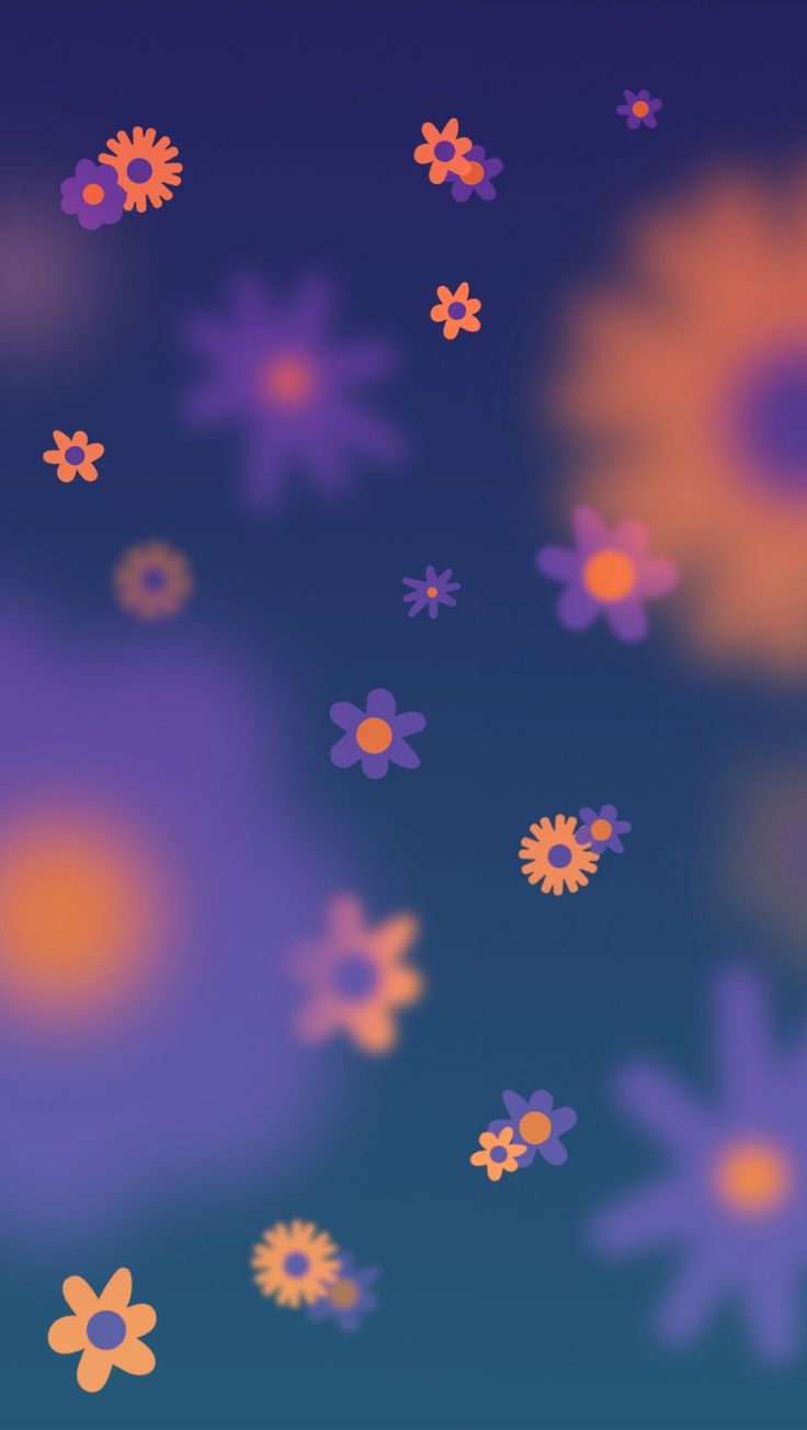 an image of colorful flowers in the sky