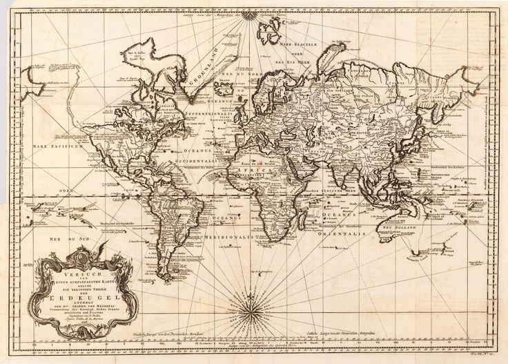 an old world map with all the countries