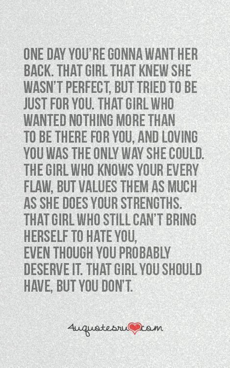 the words are written in black and white on a piece of paper that says, one day you're gone