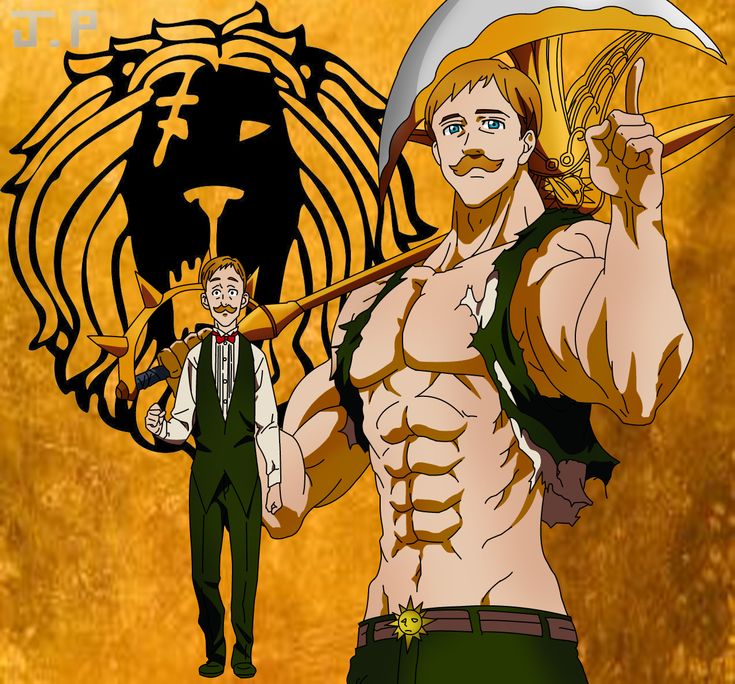 a man holding an umbrella and standing next to another man in front of a lion