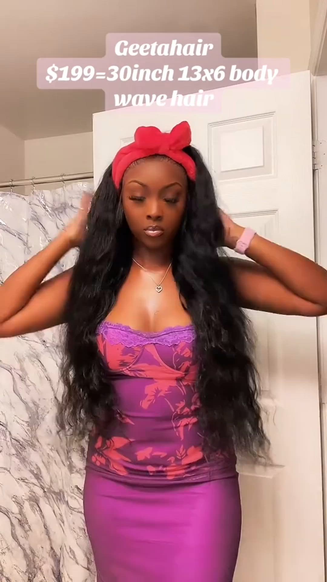 Tiktokers Recommend 30"=$199 180% Density Body Wave 13x6 HD Lace Frontal Wig Pre Bleached Glueless Wigs