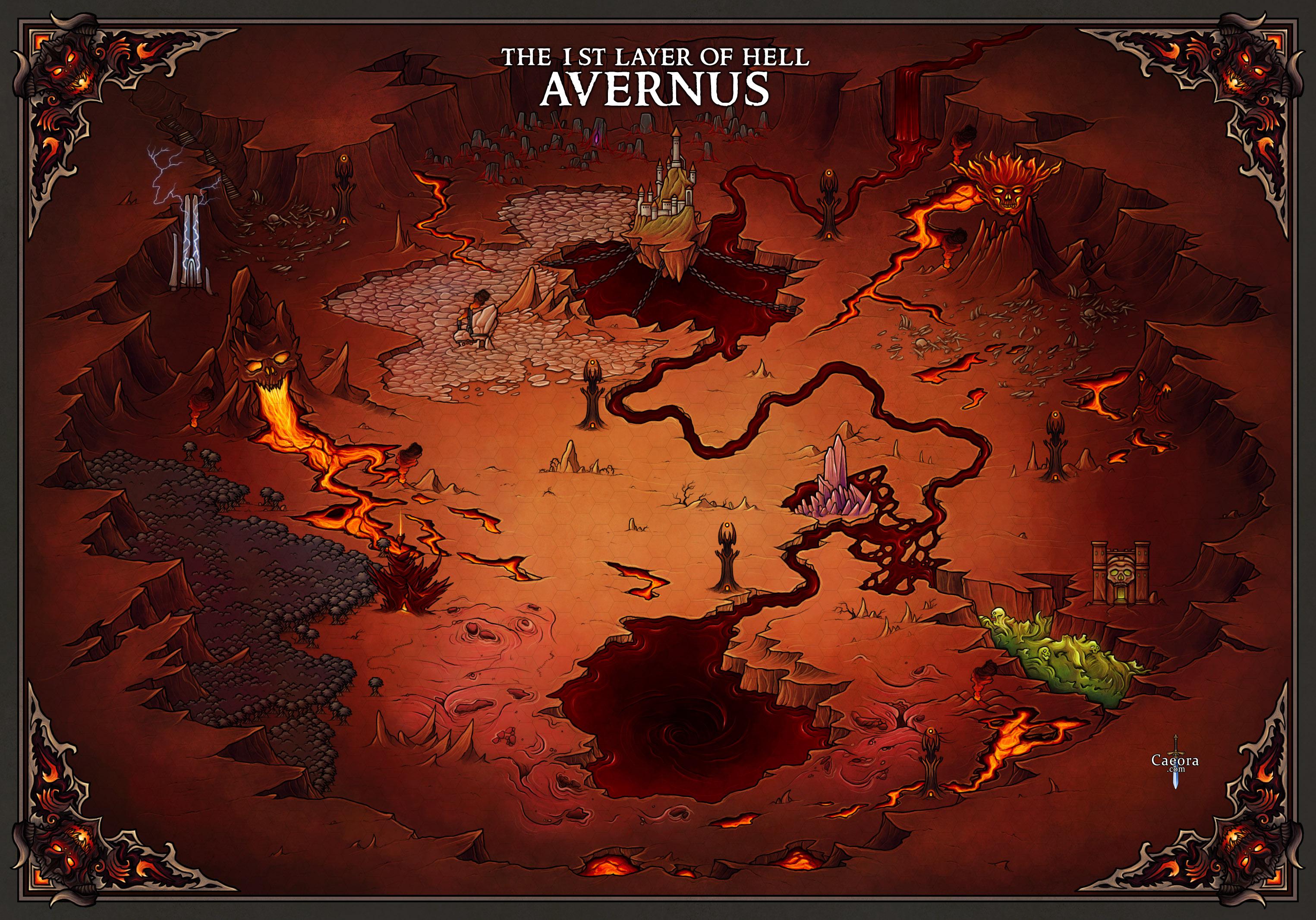 Avernus Map Dndmaps | Images and Photos finder