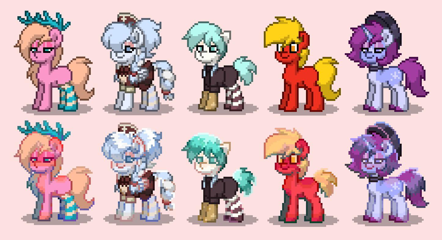 Pony Town Aesthetic Characters