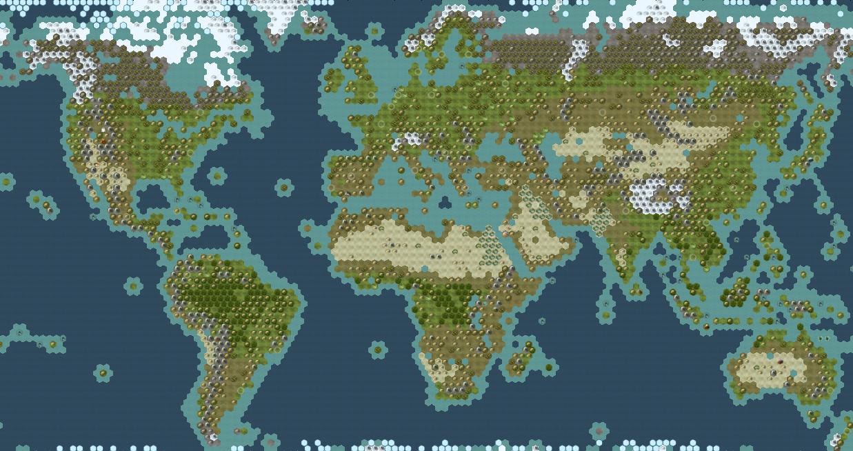 Civ 5 Map Types Civ V] This is the Earth map you should be playing. : civ