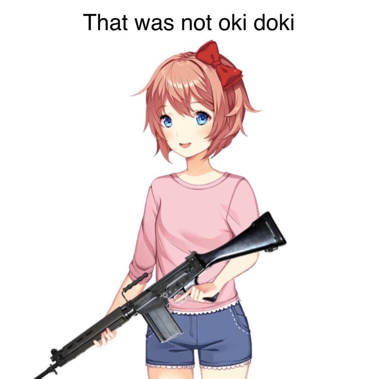 Featured image of post Anime Character Pointing Gun Meme