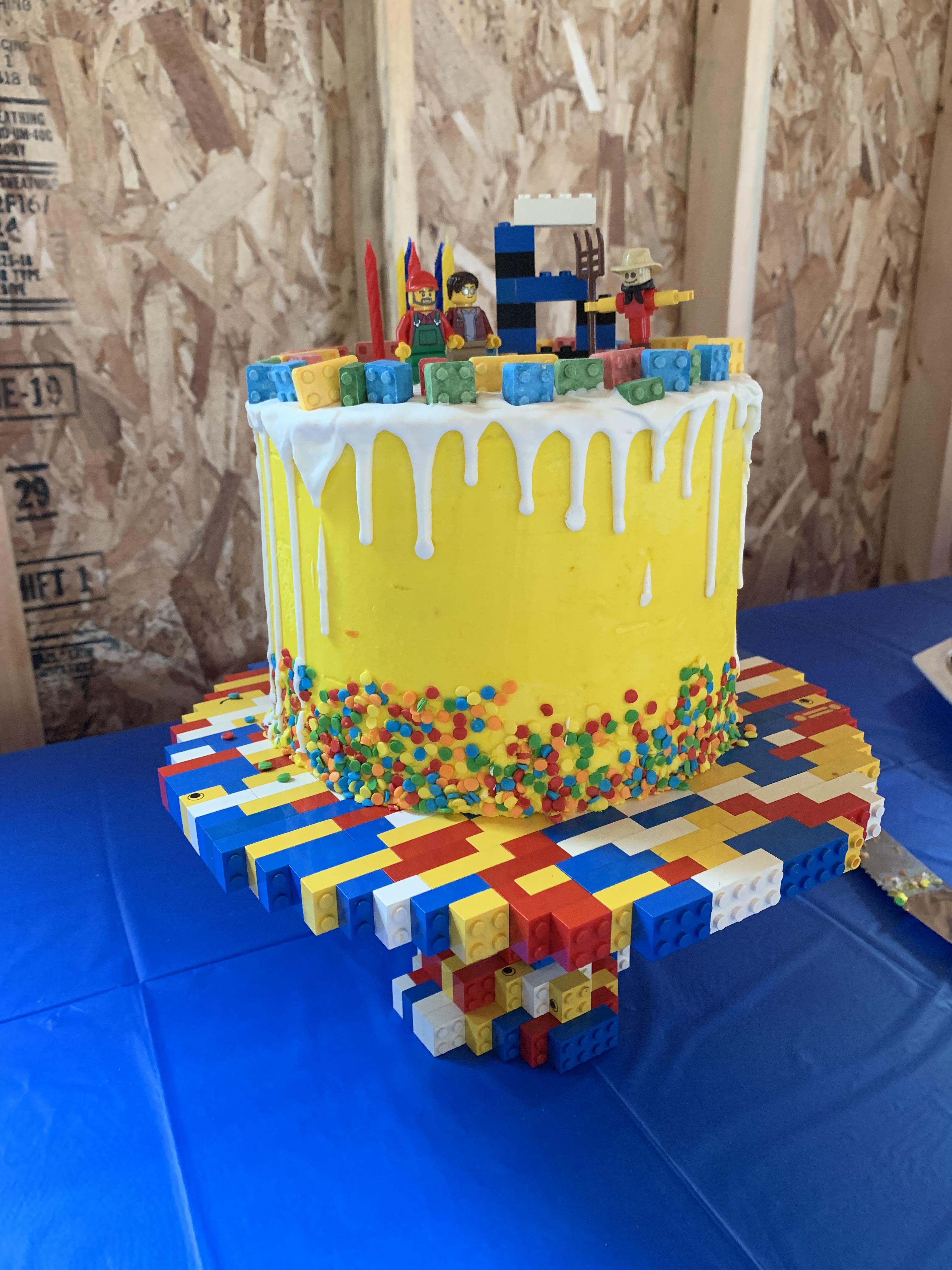 Lego Birthday Cake Ideas