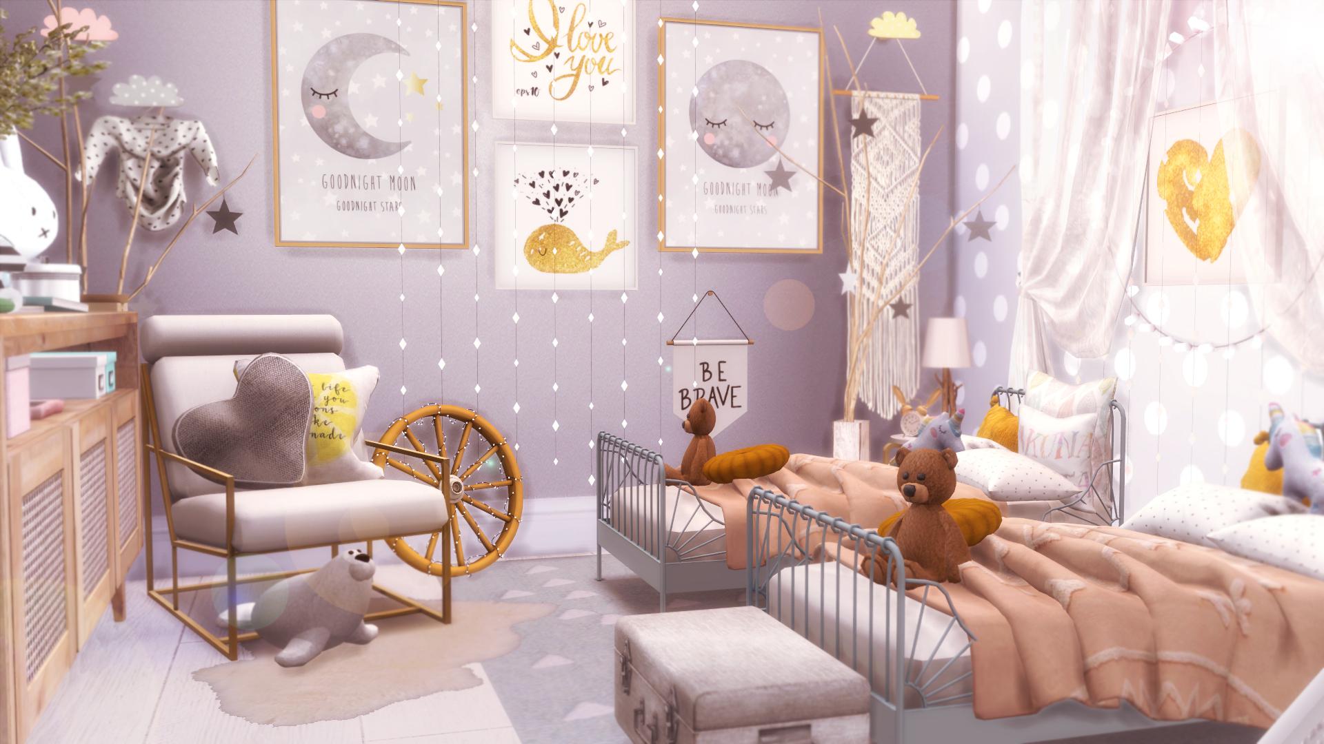 Sims 4 Toddler Girl Room