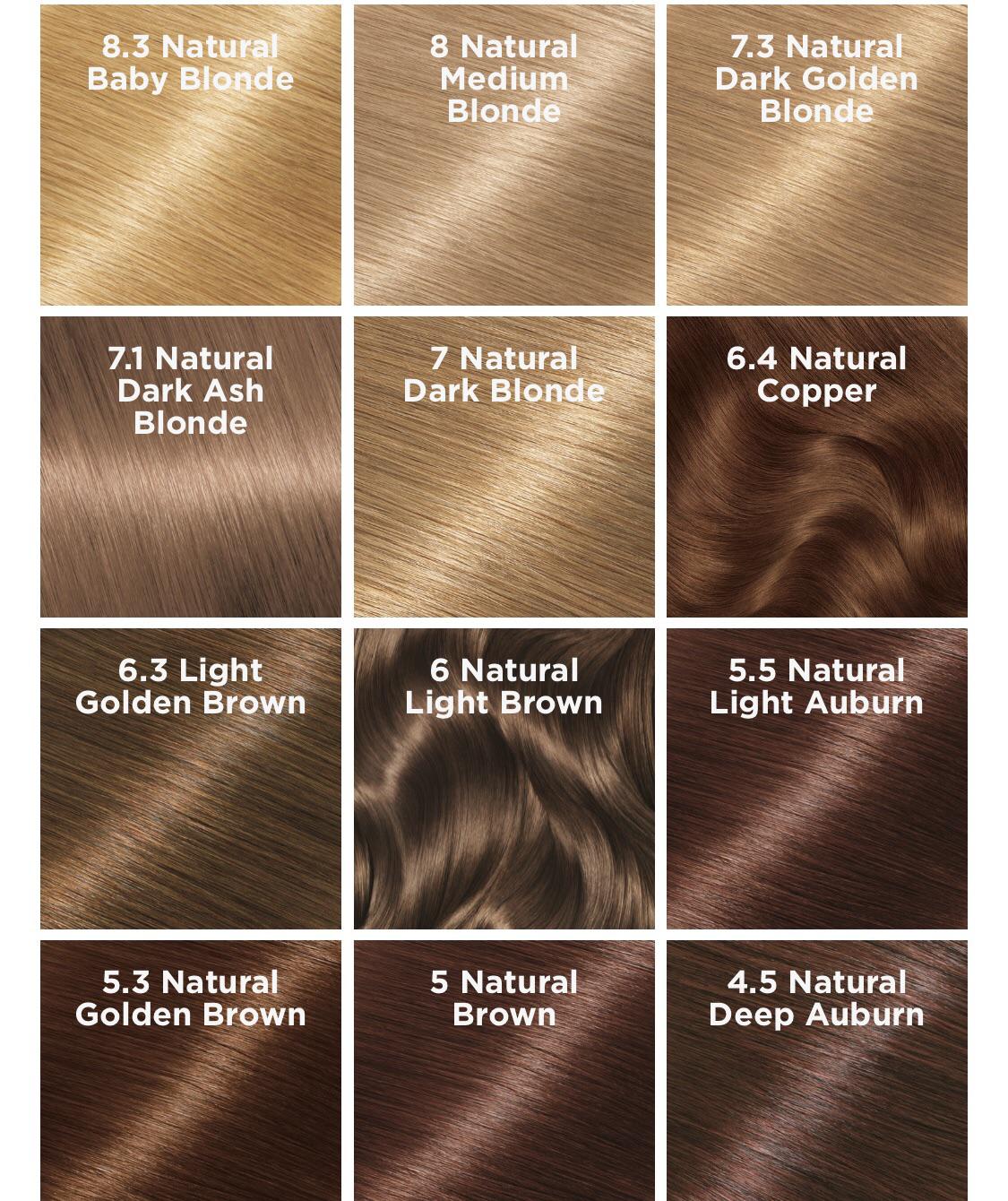 Update 75+ garnier hair color chart latest - vova.edu.vn