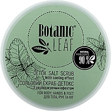 Body, Arms & Legs Detox Salt Scrub Botanic Leaf Detox Salt Scrub