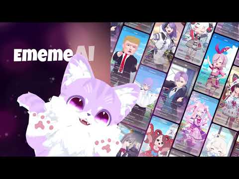 3D Chat AI Creation Platform "EmemeAI" Launching on July 31 with a User Contest Offering a Cash Prize