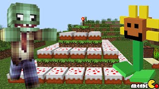 Minecraft Happy 6th Birthday Plants Vs Zombies 2 Birthday Cake Trap! Minecraft PVZ 2 Mod