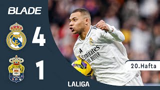 Real Madrid - Las Palmas 4-1 - Maç Özeti - Laliga 202425