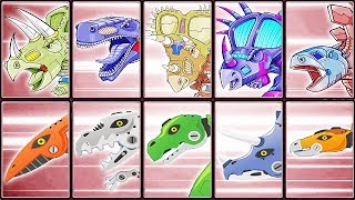 Assemble 10 Robot Dinosaur Toys Game | Eftsei Gaming