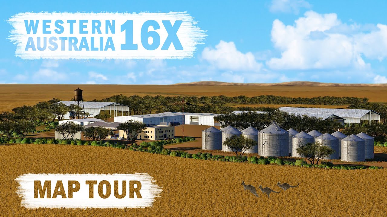 FS19 Western Australia Map